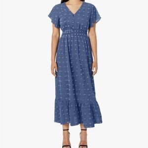 Swiss Dot Maxi Dress
